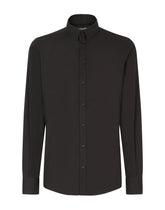 Stretch cotton poplin Gold-fit shirt - | Dolce & Gabbana