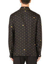 Printed silk pyjamas shirt - | Dolce & Gabbana