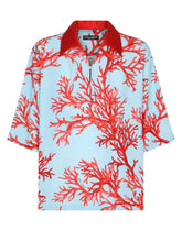 Coral-print Hawaiian shirt - | Dolce & Gabbana