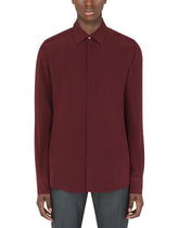 Crepe de chine gold-fit shirt - | Dolce & Gabbana