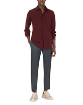 Crepe de chine gold-fit shirt - | Dolce & Gabbana