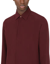 Crepe de chine gold-fit shirt - | Dolce & Gabbana