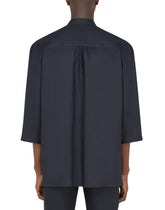 Linen shirt with 3/4 sleeves - | Dolce & Gabbana