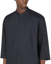 Linen shirt with 3/4 sleeves - | Dolce & Gabbana