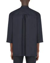 Linen shirt with 3/4 sleeves - | Dolce & Gabbana