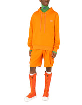 Blue denim shirt with D&G patch - | Dolce & Gabbana