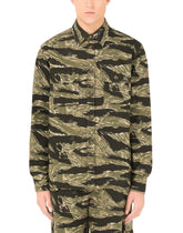 Camouflage-print cotton jacket - | Dolce & Gabbana