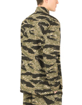 Camouflage-print cotton jacket - | Dolce & Gabbana