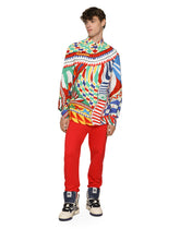 Carretto-print Martini-fit poplin shirt - | Dolce & Gabbana