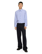 Glen plaid cotton Martini-fit shirt - | Dolce & Gabbana