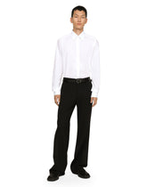 Striped cotton Martini-fit shirt - | Dolce & Gabbana