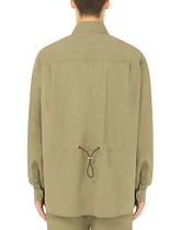 Garment-dyed cotton shirt - | Dolce & Gabbana