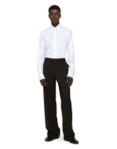 Floral cotton jacquard Martini-fit shirt - | Dolce & Gabbana