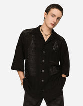 Cordonetto lace Hawaiian shirt - | Dolce & Gabbana