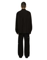 Cotton poplin shirt with DGVIB3 print - | Dolce & Gabbana