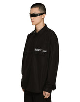 Cotton poplin shirt with DGVIB3 print - | Dolce & Gabbana