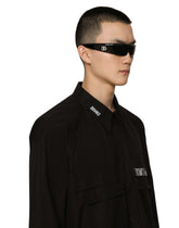 Cotton poplin shirt with DGVIB3 print - | Dolce & Gabbana