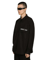 Cotton poplin shirt with DGVIB3 print - | Dolce & Gabbana