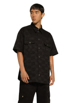 Cotton jacquard shirt with DG Monogram - | Dolce & Gabbana