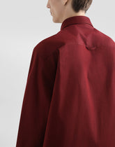 Cotton shirt with plaque - | Dolce & Gabbana