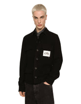 Sporty stretch fustian shirt with multiple pockets - | Dolce & Gabbana