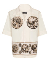 Coin print poplin Hawaiian shirt - | Dolce & Gabbana
