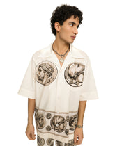 Coin print poplin Hawaiian shirt - | Dolce & Gabbana