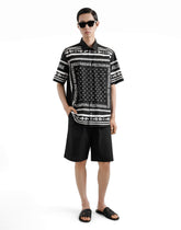 Bandanna-print cotton shirt - | Dolce & Gabbana