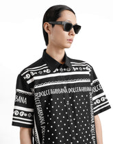 Bandanna-print cotton shirt - | Dolce & Gabbana