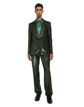 Silk satin Martini-fit shirt - | Dolce & Gabbana