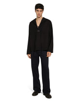 Sailor-style cape blouse with tag - | Dolce & Gabbana