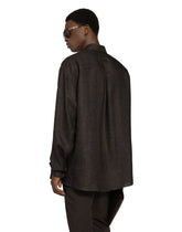 Textured linen Hawaiian shirt - | Dolce & Gabbana