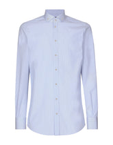 Striped poplin Martini-fit shirt - | Dolce & Gabbana