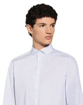 Striped poplin Martini-fit shirt - | Dolce & Gabbana