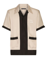 Silk twill Hawaiian shirt - | Dolce & Gabbana