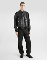 Cotton shirt with plaque - | Dolce & Gabbana