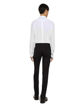 Stretch wool twill trousers - | Dolce & Gabbana