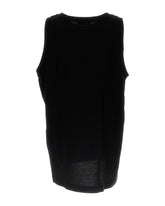 COTTON TANK TOP WITH DOLCE&GABBANA EMBROIDERY - | Dolce & Gabbana