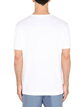T-shirt in cotton - | Dolce & Gabbana