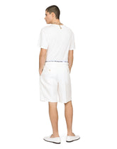 Printed cotton T-shirt with DG patch - | Dolce & Gabbana