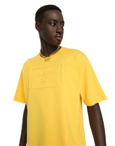 Cotton T-shirt with embossed logo - | Dolce & Gabbana