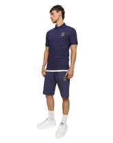 Cotton piqué polo-shirt with embroidery - | Dolce & Gabbana