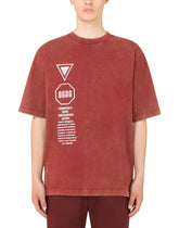 Cotton T-shirt with road-sign print - | Dolce & Gabbana