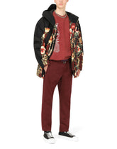 Cotton T-shirt with road-sign print - | Dolce & Gabbana