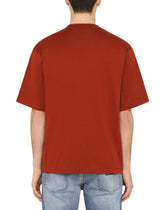 Cotton T-shirt with 3D DG logo - | Dolce & Gabbana