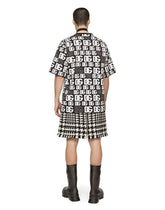 Cotton T-shirt with all-over DG logo print - | Dolce & Gabbana