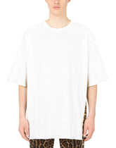 Cotton T-shirt with DG print - | Dolce & Gabbana
