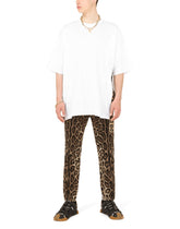 Cotton T-shirt with DG print - | Dolce & Gabbana