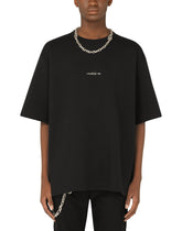 Technical jersey T-shirt with print - | Dolce & Gabbana