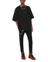 Technical jersey T-shirt with print - | Dolce & Gabbana